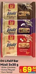 ETİ LİFALİF BAR MÜSLİ 3X35 G